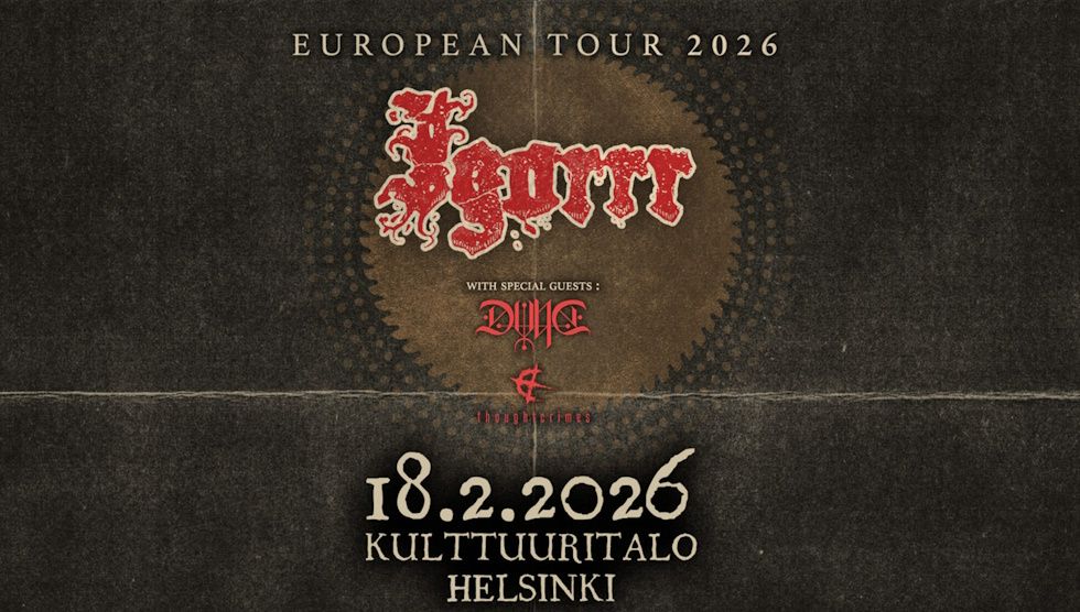 Igorrr poster Helsinki